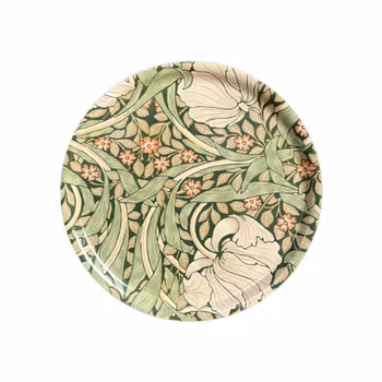 Rund Bricka 31 cm - William Morris Pimpernel Green