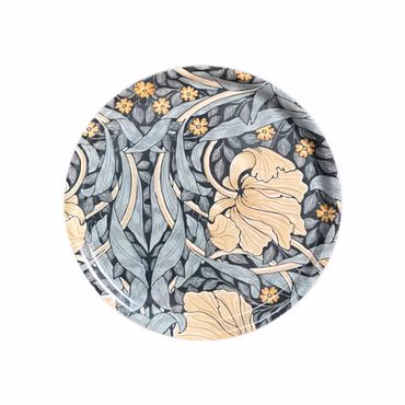 Rund Bricka 31 cm - William Morris Pimpernel Blue