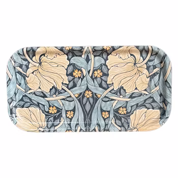 Cocktailbricka 43x22 cm - William Morris Pimpernel Blue