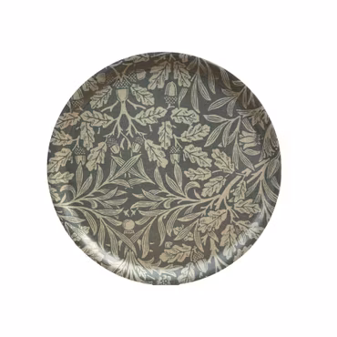 Rund bricka 31 cm - William Morris Acorn Eucalyptus