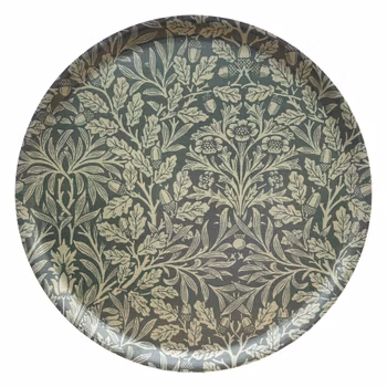 Rund bricka 46 cm - William Morris Acorn Eucalyptus