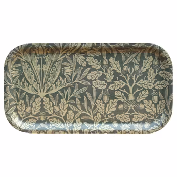 Cocktailbricka 43x22 cm - William Morris Acorn Eucalyptus