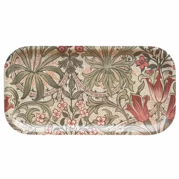 Cocktailbricka 43x22 cm - William Morris Woodland Weeds Fern