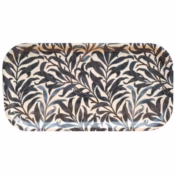 Cocktailbricka 43x22 cm - William Morris Willow Bough Midnight