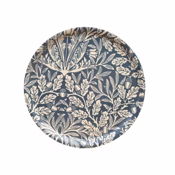 Rund bricka 31 cm - William Morris Acorn River