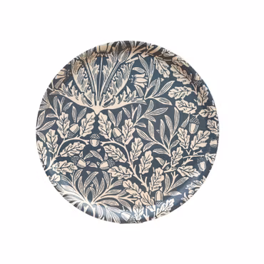 Rund bricka 31 cm - William Morris Acorn River