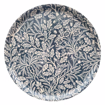 Rund bricka 46 cm - William Morris Acorn River