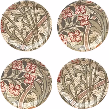 Coaster 4 pack - William Morris Woodland Weeds Fern