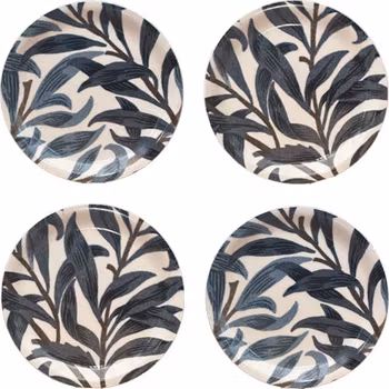 Coaster 4 pack - William Morris Willow Bough Midnight