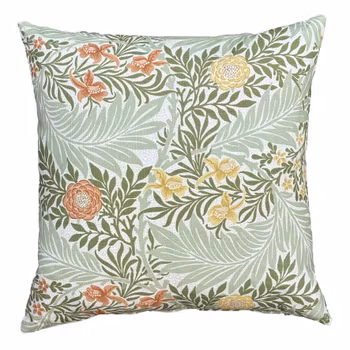 Kudde William Morris - Larkspur Grön