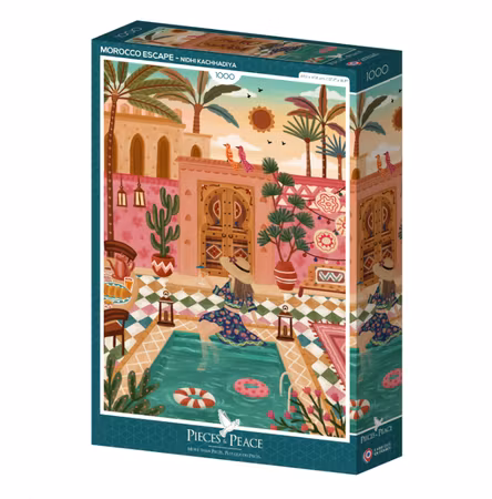 Pussel 1000 bitar "Morocco Escape"
