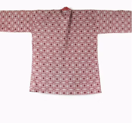 Kimono i ekologisk bomull, Rosa
