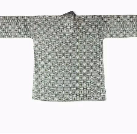 Kimono i ekologisk bomull, plommonlila