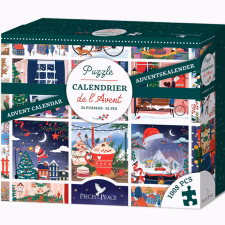 Adventskalender- 24 minipussel