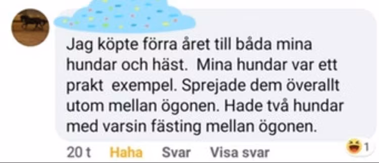 Beckolja-Hästar blanda ut till 8 liter spray fri frakt