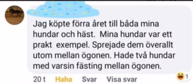 Beckolja-Hästar blanda ut till 4 liter spray fri frakt