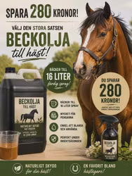 Beckolja-Hästar blanda ut till 16 liter spray fri frakt