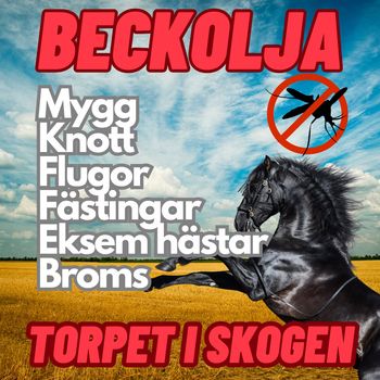 Beckolja-Hästar blanda ut till 4 liter spray fri frakt