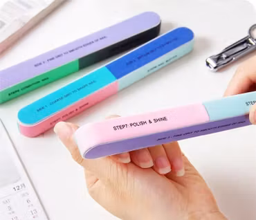 Nagelfil med 7 slipytor