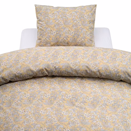 Blackberry Gul Bäddset Borganäs of Sweden Enkeltäcke 150x210