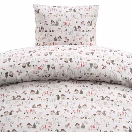 Fingal jul bäddset vit 150x210 cm