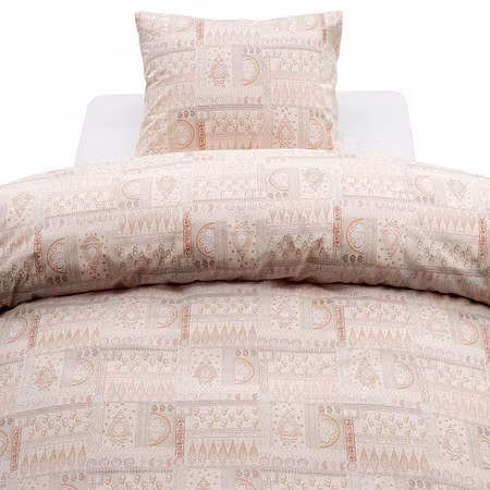 Bäddset Jasmine Peach Enkeltäcke 150x210