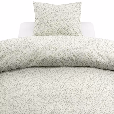 Bäddset Hedda Grön Enkeltäcke 150x210