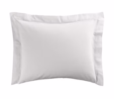 Örngott Med Vinge Satin Vit 50x60