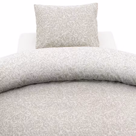 Garden Greige Bäddset  Enkeltäcke 150x210