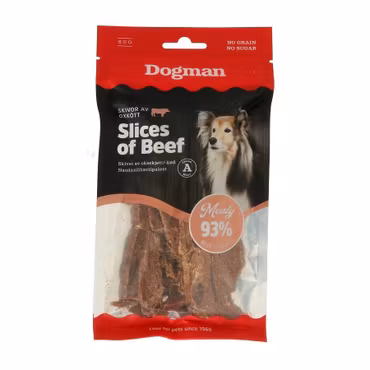 Meaty Slices of Beef Hundgodis 80g