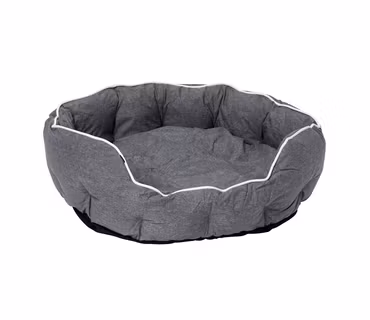 Buddy Hundbädd Oval Grå