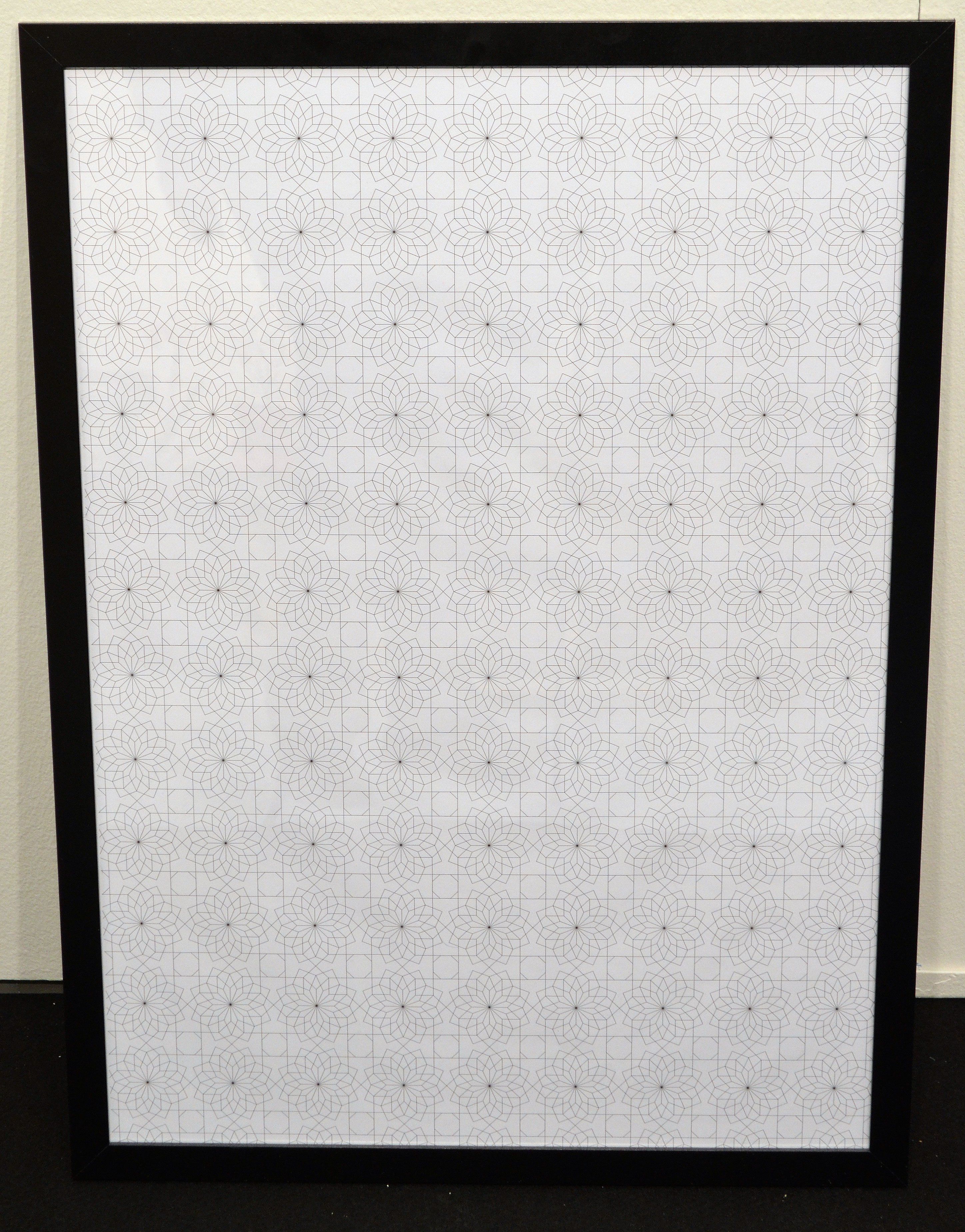 Pappersark, poster, presentpapper på ark, svart vitt grafiska mönster svenskdesign