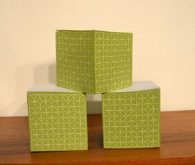 Kubblock Blad, grönt