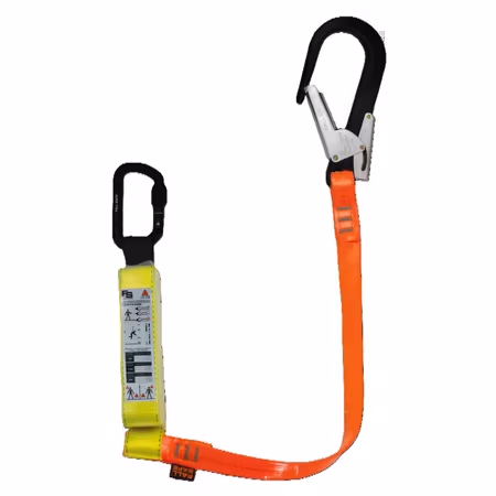 Enkel falldämpande lina – tålig för smutsiga och kemiska miljöer