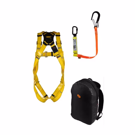 Fallskyddspaket lämpligt för smutsiga miljöer