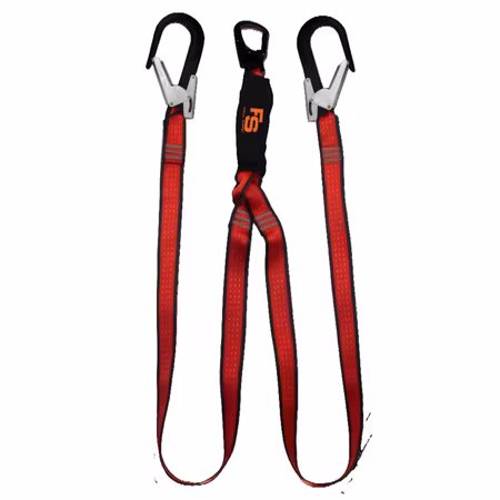 ATEX-anpassad dubbel falldämpande lina – säkerhet i explosiva miljöer