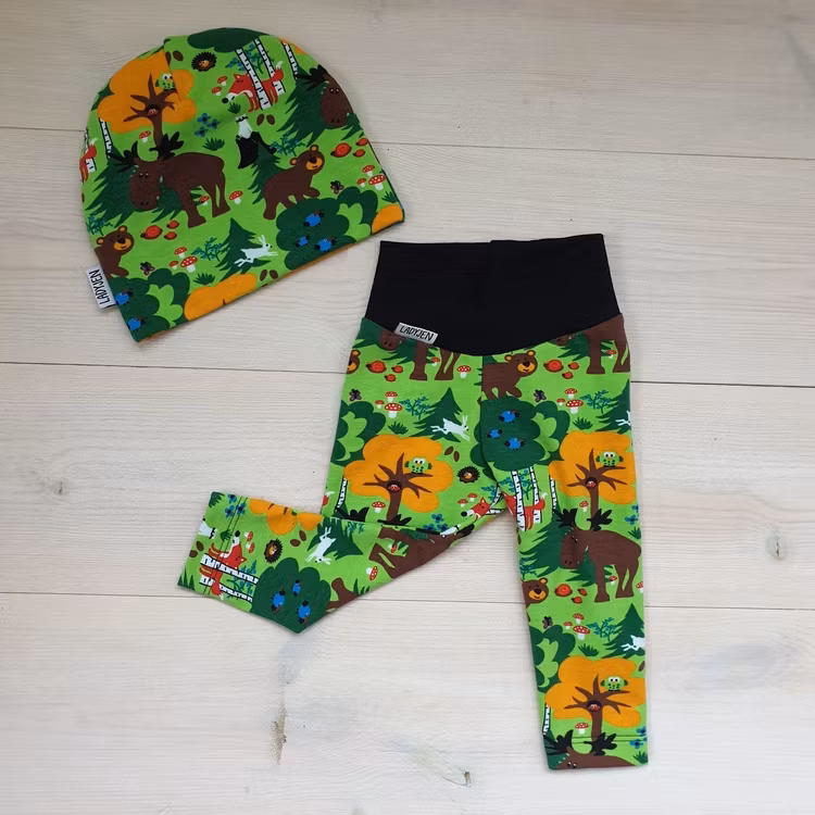 LEGGINGS OCH MATCHANDE MÖSSA STORLEK 62/68
