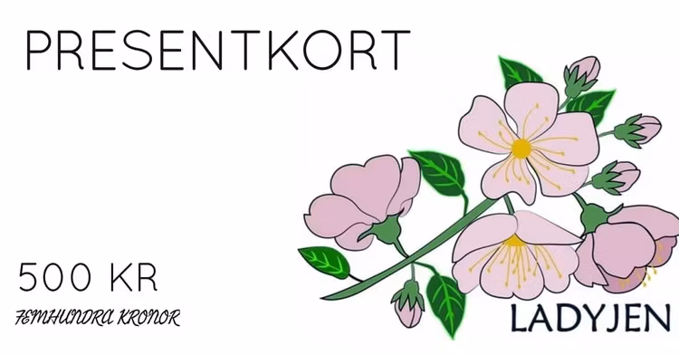 PRESENTKORT 500 KR