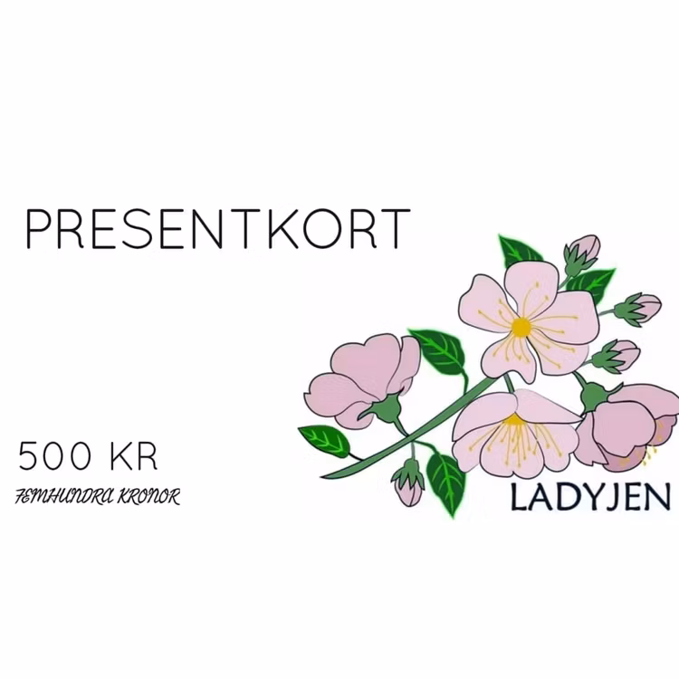 PRESENTKORT 500 KR