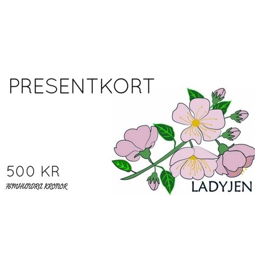 PRESENTKORT 500 KR