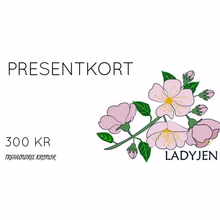 PRESENTKORT 300 KR
