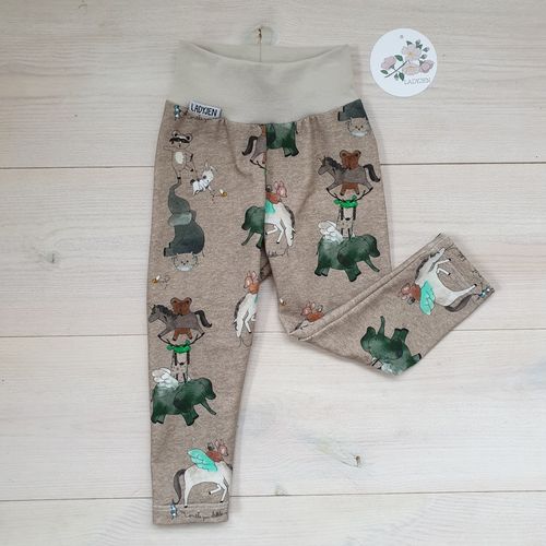 LEGGINGS CIRKUSDJUR STORLEK 74/80