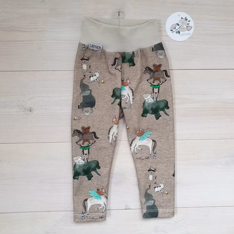 LEGGINGS CIRKUSDJUR STORLEK 74/80