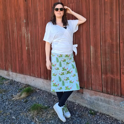 TRIKÅKJOL - SMULTRON & STENSÖTA (XS, S & XXL)