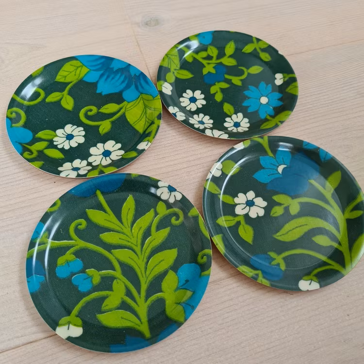 Glasunderlägg 4-pack