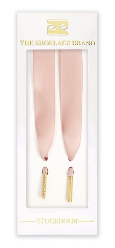 SKOSNÖRE - Dusty pink