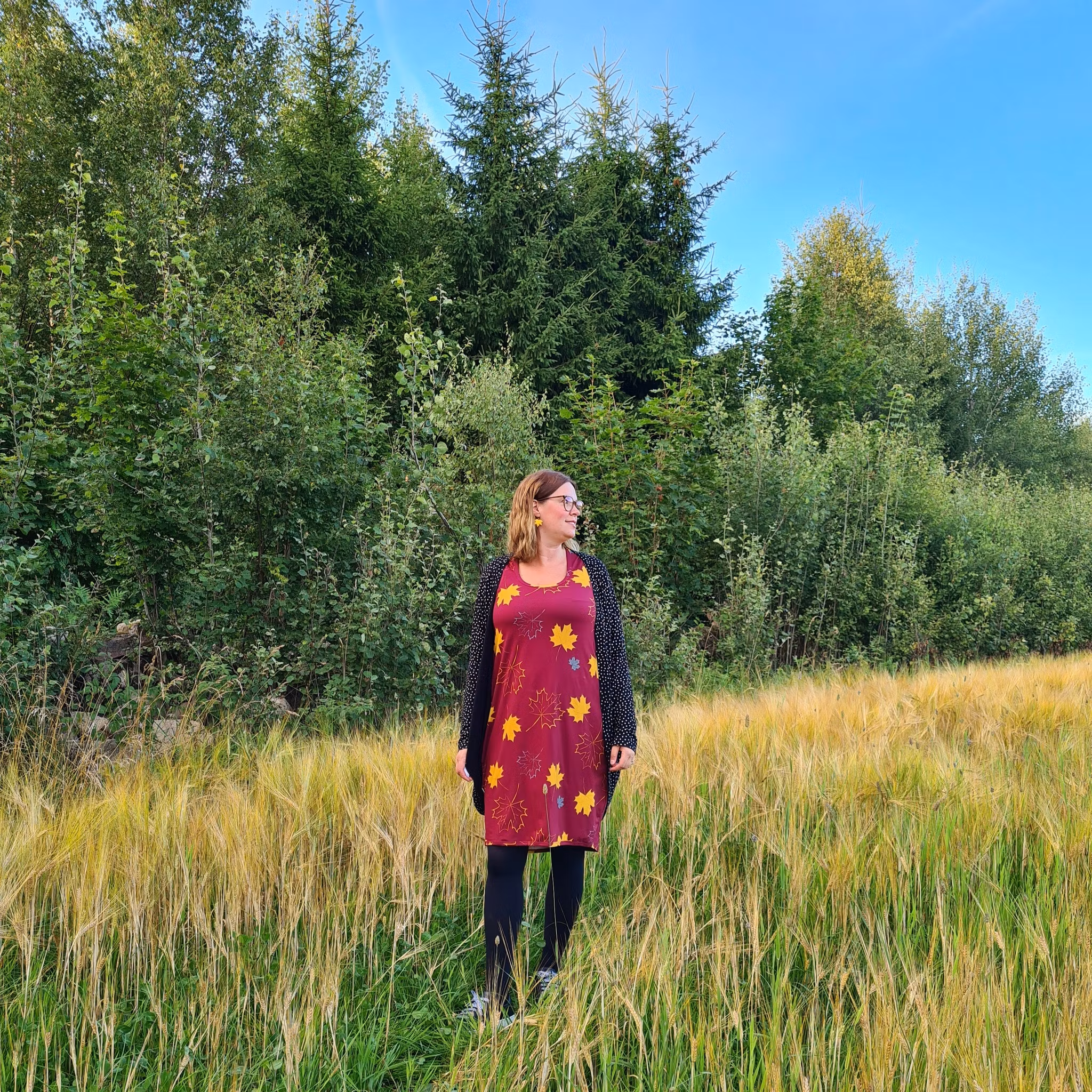 LADYJENKLÄNNING - HÖSTLÖV