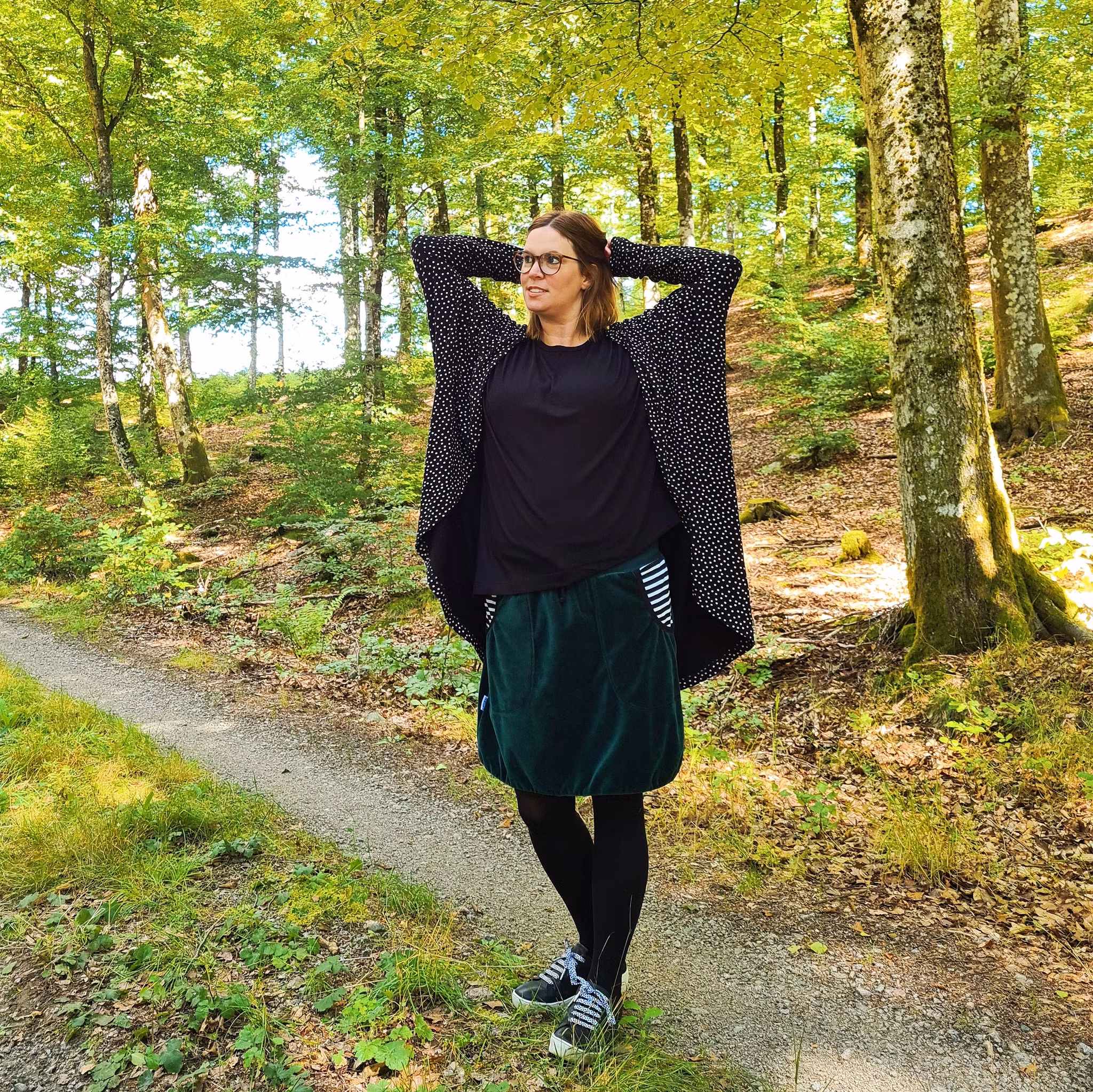 LADYJENKJOL -  SMARAGDGRÖN (storlek XS och XL)