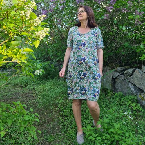 LADYJEN-KLÄNNING - Blommig