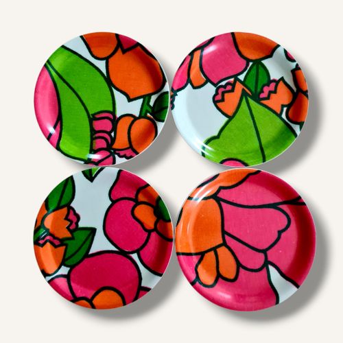 Glasunderlägg 4-pack